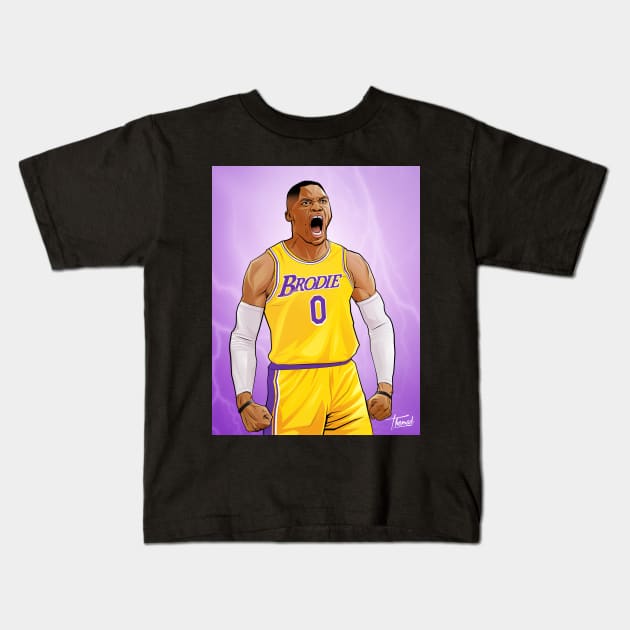 L.A. BRODIE Kids T-Shirt by Jey13